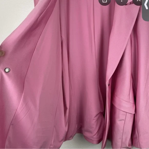 Good American Women's Sculpted Pink Blazer - Picture 3 of 8